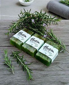 Sabonetes Energéticos Alecrim e Sal Grosso