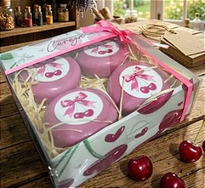 Kit Sabonetes de Cereja