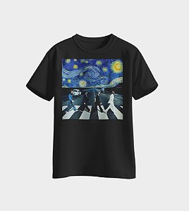 Camiseta Abbey Road + Van Gogh