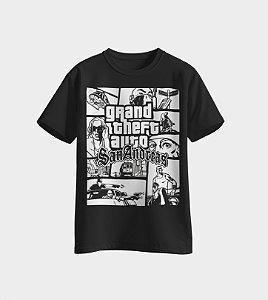 Camiseta Grand Theft Auto San Andreas