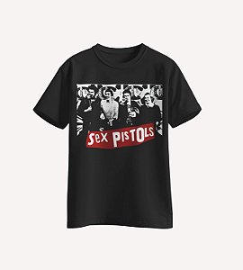 Camiseta da banda punk inglesa Sex Pistols