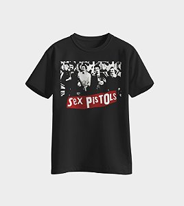 Camiseta da banda punk inglesa Sex Pistols