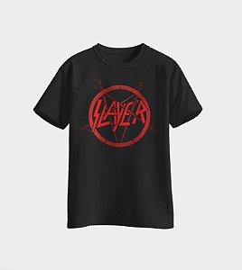 Camiseta da banda norte-americana de thrash metal Slayer