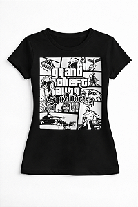 Camiseta Grand Theft Auto San Andreas