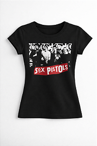Camiseta da banda punk inglesa Sex Pistols