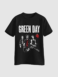 Camiseta da banda Green Day