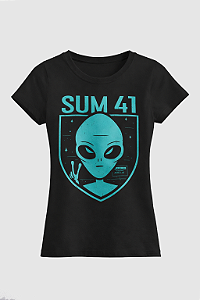 Camiseta da banda Sum 41