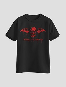 Camiseta da banda Avenged Sevenfold (A7X)
