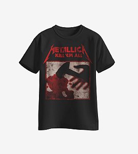 Camiseta da banda Metallica