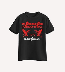 Camiseta Black Sabbath We Sold Our Soul For Rock 'N' Roll