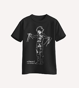 Camiseta Edward Mãos de Tesoura (Edward Scissorhands)