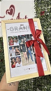 Quadro Meu Grande Amor Personalizado