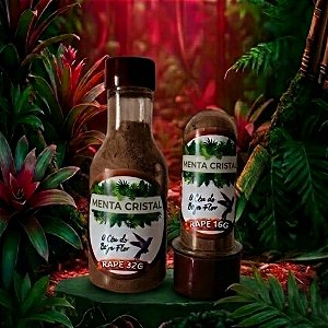 RAPÉ INDIGENA MENTA CRISTAL - FEITIO ACRE