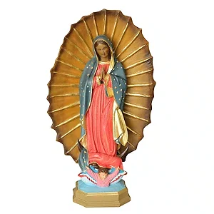 Imagem Nossa Senhora de Guadalupe resina