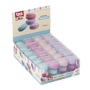 Borracha Macaron Holic Docinhos – Cores Sortidas Conjuntos C/ 2 Cada – Tris