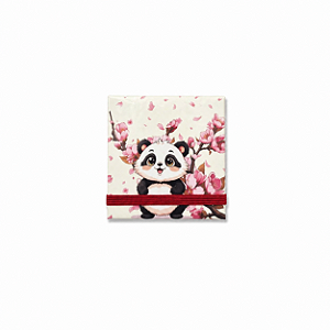 Bloco 8x8cm - Panda 01