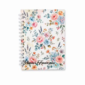 Planner Financeiro - Floral 01