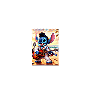 Bloco A6 (11x15,5cm) - Filmes - Stitch 01