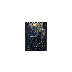 Bloco A6 (11x15,5cm) - Filmes - Jurassic World 01