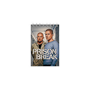Bloco A6 (11x15,5cm) - Series - Prison Break 01