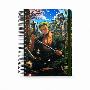 Caderno A5 - One Piece Zoro