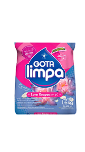 LAVA ROUPAS EM PÓ EQUILÍBIRO - Gota Limpa - 1.6Kg