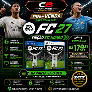FC 27 - PS4/PS5 -MIDÍA DIGITAL