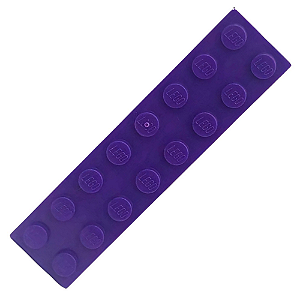 LEGO® Plate 2 x 8 Dark Purple NOVO Original | PB00043