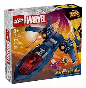LEGO® Marvel 359 Peças Jato Dos X-Men - 76281 - PB00060