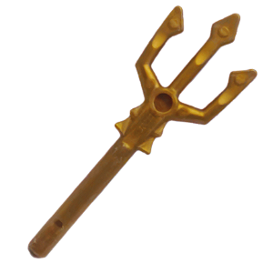 LEGO® Tridente Aquático Dourado - Pearl Gold - NOVO - Original - PB00078