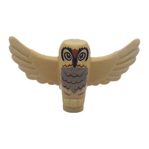 LEGO® Coruja - TAN - NOVO - Original - PB00079