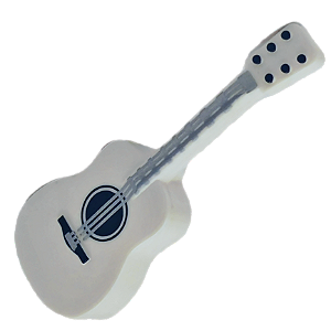 LEGO® Violão Branco - NOVO - Original - PB00108