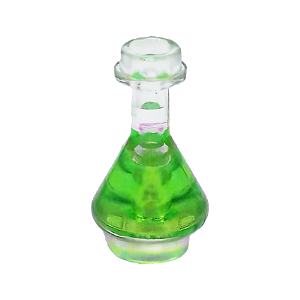 LEGO® Frasco Trans-Bright Green - NOVO - Original - PB00111