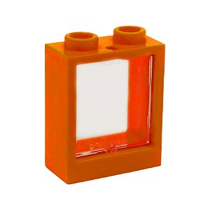 LEGO® Janela 1x2x2 Orange - NOVO - Original - PB00120