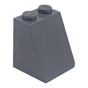 LEGO® Slope 65 2 x 2 x 2 Dark Bluish Gray NOVO - PB00148
