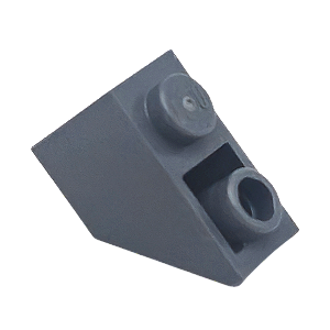 LEGO® Slope Inverted 45 2 x 1 Dark Bluish Gray - PB00151