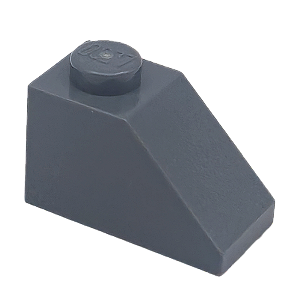LEGO® Slope 45 2 x 1 - Dark Bluish Gray - NOVO - Original - PB00153