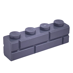 LEGO® Brick Masonry 1 x 4 Dark Bluish Gray NOVO Original | PB00178