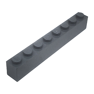 LEGO® Brick 1 x 8 Dark Bluish Gray NOVO Original | PB00214