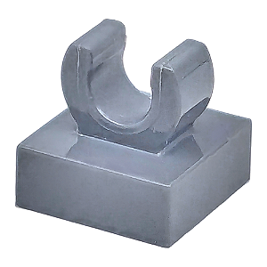 LEGO® Tile 1 x 1 com Clip Dark Bluish Gray NOVO Original | PB00220