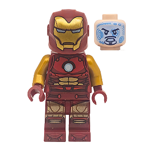 LEGO® Iron Man Marvel Minifig NOVO Original | PB00236