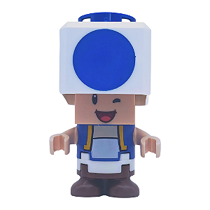 LEGO® Toad Azul Super Mario NOVO Original | PB00253