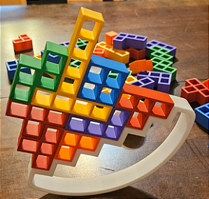 Tetris Balance Mini Equilíbrio - Edição de Viagem