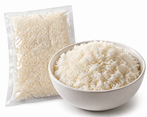 Arroz Cozido - cx c/ 5kg