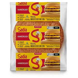 Hambúrguer Sadia 56g - cx c/2,016kg