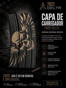 Capa para Magazine CBC Delta 7022 Cal .22 Camuflada