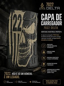 Capa M4 para Magazine CBC Delta 7022 Cal .22