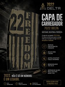 Capa M4 para Magazine CBC Delta 7022 Cal .22