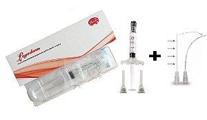 Ácido Hialurônico Injetável 2ml Reticulado subskin com lido + Microcânula de brinde - Loyoderm