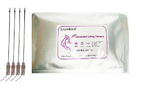 Pack Fios de Pdo Cog 6D 19G X 150mm Espiculado Ponta Romba W blunt (20 peças) - Loyoderm